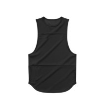 Gym Tank Tops Sleeveless Shirt Men building Fitness Workout Mesh Printed Singlet Str [S00093469]