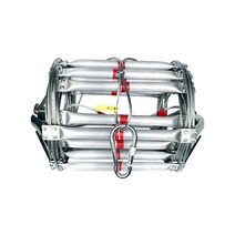 사다리 알루미늄 실외 접이식 강철 비상 소방 화재, 30m