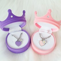 [케이스증정] 샤이니유 하트데이지 써지컬스틸 미아방지목걸이