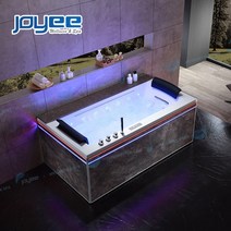 나무욕조 편백나무욕조 히노끼욕조 JOYEE 마사지 욕조 공급 업체 아크릴 수중 치료 스파 독립형 Jetted 월풀 한 사람을위한