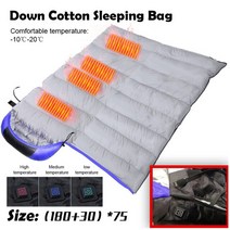 캠핑에어매트 캠핑자충텐트 백패킹 에어매트 초경량 방수 전기 온열 겨울 봉투 배낭 침낭 야외 캠핑 여행, 파란