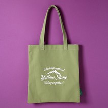 [옐로우스톤] 에코백 숄더백 CANVAS ECOBAG -YS2025GF GREEN
