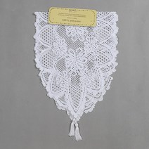 DBC559988프렌치 레이스 테이블 러너(33x91cm) (화이트), 단일 수량