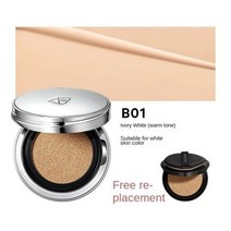 완벽한 다이어리 에어 쿠션 BB 크림 수분 공급 오일 컨트롤 컨실러 오래 지속되는 미백 CC 메이크업 파운데이션, B01