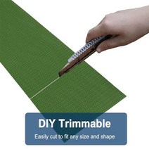 서프 패드 서핑보드 12003005 보드 데크 그립 서핑 패들 트랙션 폼 스키보드 접착 테일, Army Green