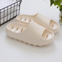 바니홈 하이쿠션 굽높은 욕실화 화장실 슬리퍼, 블랙(L)