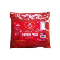 [오뚜기케찹5kg] 민트딜 케찹 토마토 오뚜기 3.3kg 식당용 케첩 캐찹 업소용, 본상품선택