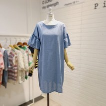 마린 뒷리본 원피스(PPA22OPS1187)
