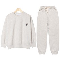 크로젬 주니어 특양면 미니베어 맨투맨 트레이닝 세트 트레이닝세트