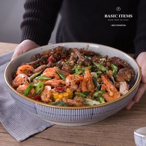 온가족 대형 접시 세라믹 식기 수입그릇 뷔페볼 플레이팅 스테이크 호텔식기 신혼선물세트, 상세페이지 참조, B타입, 상세페이지 참조