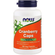 NOW 크랜베리 농축액, 100 Count (Pack of 2)