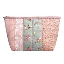 루비다이야 파우치1 만들기 퀼트 바느질키트 DIY 패키지, 1개, 805.미뉴엣M핑크