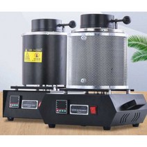 고온 도가니 전기로 제련 주조 소성로 금형 열처리, 1KG 220V + 구성품