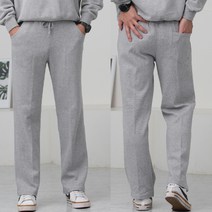 남자 통 일자 트레이닝복 바지 운동복 스웨트 팬츠 사계절용 M~5XL 빅사이즈