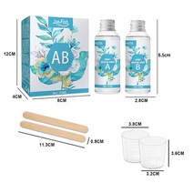 특수 접착제 바르는 용접제 철강 라디에이터 물 탱크 금속 누출 실리콘 몰드 만드는 보석 위한 에폭시 수지 에폭시 스탈, zmzhg390