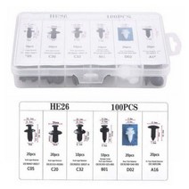 자동차 트렁크핀 트렁크나사 리벳 고정나사 패스너 고정몰딩 100P
