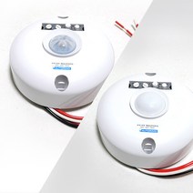 재실감지센서 2단타이머 직부형 동작 감지기, 광역형 DM2215BL, 1개