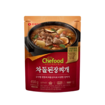 롯데 쉐푸드 차돌 된장찌개, 1개, 450g