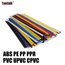 은납봉 알루미늄 용접봉 플라스틱 ABS PP PE PPR PVC UPVC CPVC 1m 길이 2 개, [04] Grey 1m 2pcs, [07] CPVC