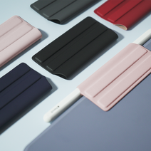 애플펜슬케이스 1세대 2세대 인라인 충전지원 마그네틱 홀더 (무료각인), 레드