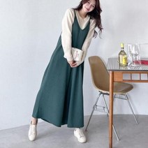 바보사랑 여자 임산부 끈나시 뷔스티에 가을 점프수트.옷자락(무료배송)