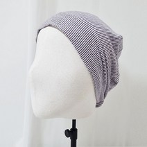 항암모자 순면비니 면 부드러운 수면 실내 두건 중년 여성 남성 기본 베이직 암환자 병원용 탈모 가을 겨울