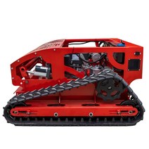 제설기 눈 삽 크롤러 잔디 깎는 기계 자체 추진 원격 제어 절단기, 01 lawn mower