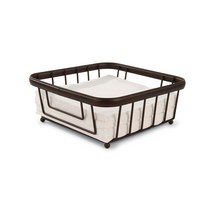 Spectrum 디벌스파이 애슐리 플랫 냅킨 홀더 브론즈, 1개