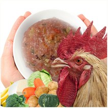펫바프 펫푸드 강아지생식 바프식 닭 80% 야채퓨레 7종 20% 혼합제품 1kg*15 수제 자연식 닭분쇄육 화식