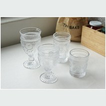 카페 파르페컵 두꺼운 고블렛 유리컵 모음 커피유리잔 싱글족, 고블렛 대