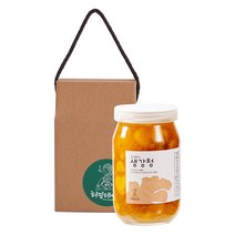 허밍테이블 수제 생강청 (유기농원당), 500g, 1개+선물상자