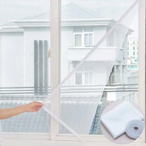 창문 방충망 붙이는 DIY 간편 모기장, 창문모기장150X150