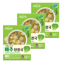 신송 깔끔한 배추된장국, 10g, 5개입 x 3개, 3개