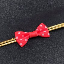 50Pcs 나비 넥타이 포장 골드 스레드 활 매듭 바인딩 사탕 비스킷 포장 가방 인감 넥타이 선물 상자 장식 용품을 고정, C