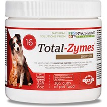 NWC 내츄럴 토탈자임 소화효소제 228g 레드 / NWC Naturals Total-Zymes Powder 8oz