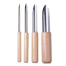 도자기 펀치 구멍 모델 슬러지 DIY 몰딩 조각 커터 모양 세라믹 도구 왁스 컷 점토, 01 Half Round