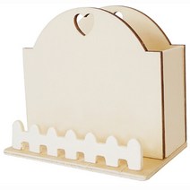 핸디몰 다용도 하트꽂이 울타리 나무연필꽂이DIY