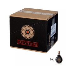 Due Vittorie 두에비토리에 발사믹 비네거 오브 모데나 PGI 오로 Due Vittorie 500ml 6개입