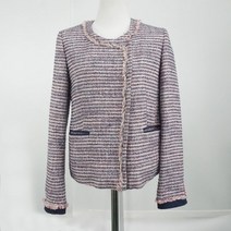 BEANPOLE 줄무늬 트위드자켓 네이비아이보리(여성 S)