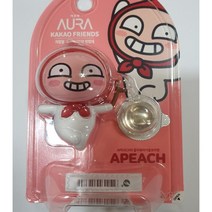 AURA 카카오프렌즈 어피치 차량용 방향제 본품, APEACH의 상콤한 플럼향, 1개