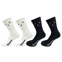 자전거양말 싸이클양말 남성 여성 단목 장목 스포츠 양말 4 쌍대 pns 도로 사이클링, white 2 블랙-2