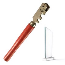 다기능 휴대용 6 륜 유리 커터 고강도 롤러 마호가니, 한개옵션0