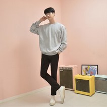 교복몰 / (GBM) 히든 사이드 테크밴딩 슬랙스 (블랙)