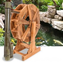 대형 물레방아 30~150cm 연못 야외 정원, 17.맞춤제작 별도문의(최대 3.5m)