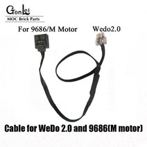 전원 기능 부품 WEDO 2.0 중형 모터 빌딩 블록 45303 클래식 로보틱스와 호환 어린이 장난감, 09 PF and Wedo Cabel
