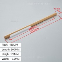 샷시 방문 프젝트창 손잡이 교체 방문 문고리 잠금핀 폴딩도어 히든도어 수입가구 문 손잡이 도어 가구 알루미늄 캐비닛 주방 실버 블랙 골드 서랍 찬장 하드웨어 arc, 블랙480mm
