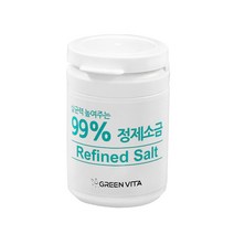 살균력 99.9% 그린비타 국산 정제소금 1개입
