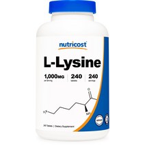 L-라이신 1000mg 240태블릿 1병, 단품, 단품