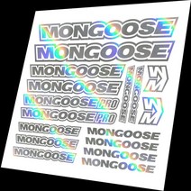 자전거프레임 로드 픽시 카본 부품 몸통몽구스 자전거 호환 프레임 데칼 스티커 그래픽 세트 산악 MT MX, 02 WHITE