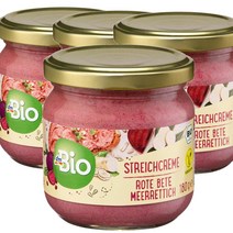 디엠바이오 dmBio Beet & thorseradish spread 독일 비트 & 고추냉이 크림 스프레드 180g, 4팩